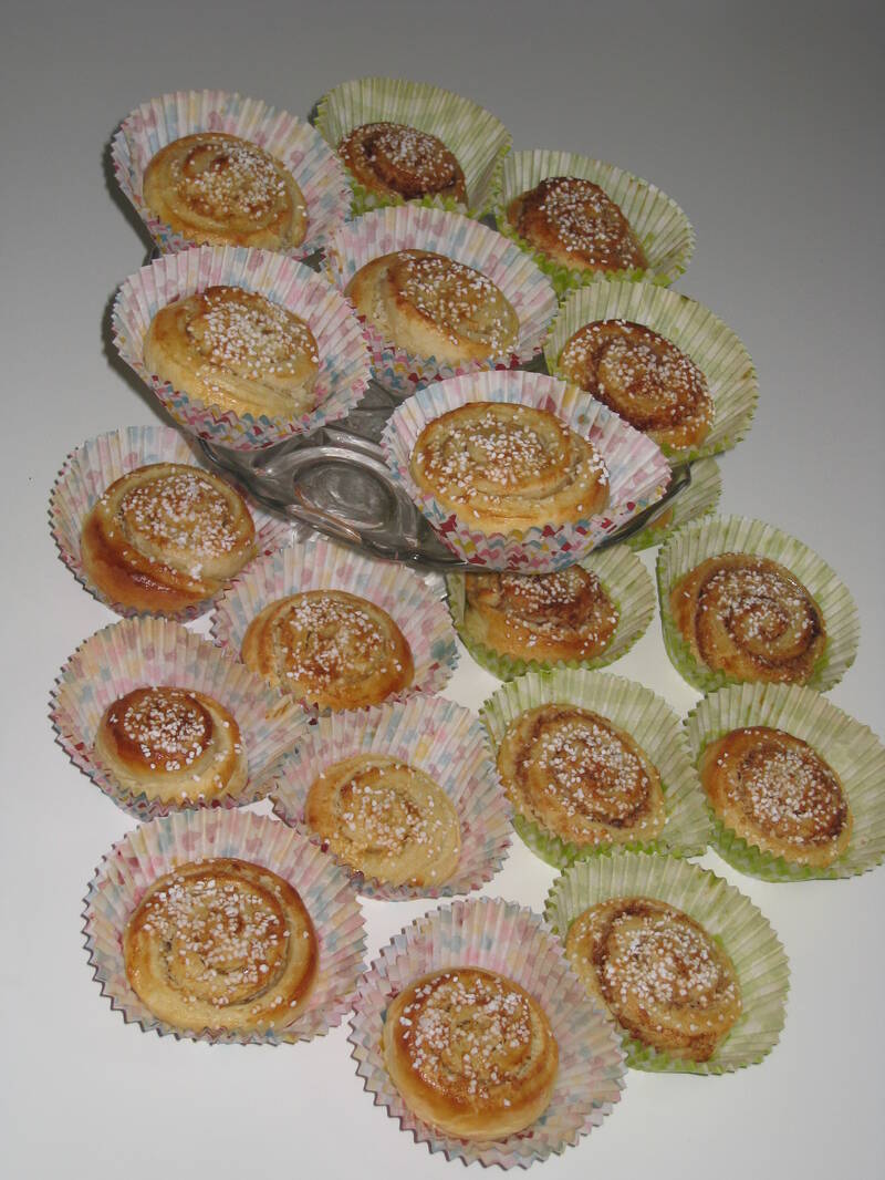 Stora kanelbullar