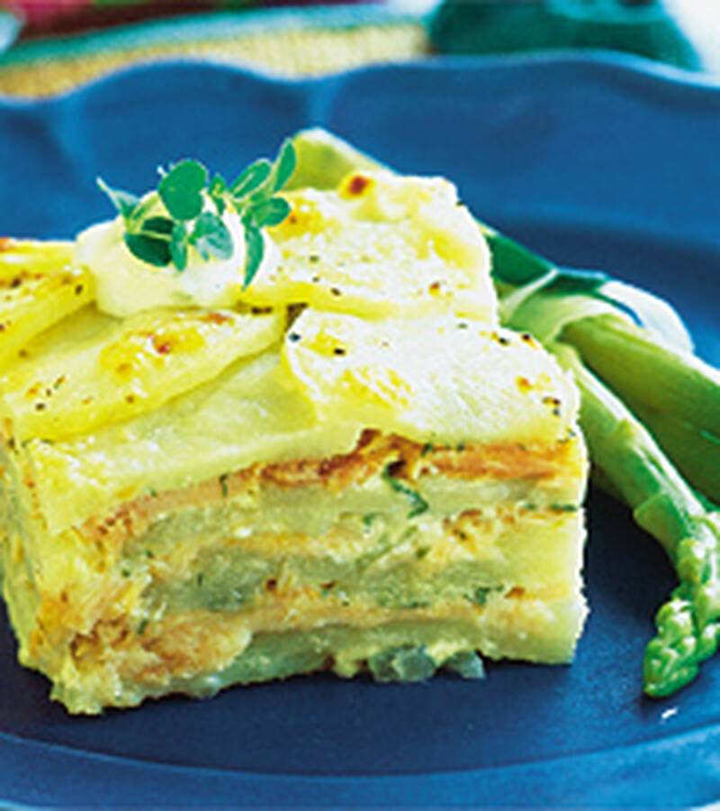 Laxpudding med smak av timjan & rosmarin