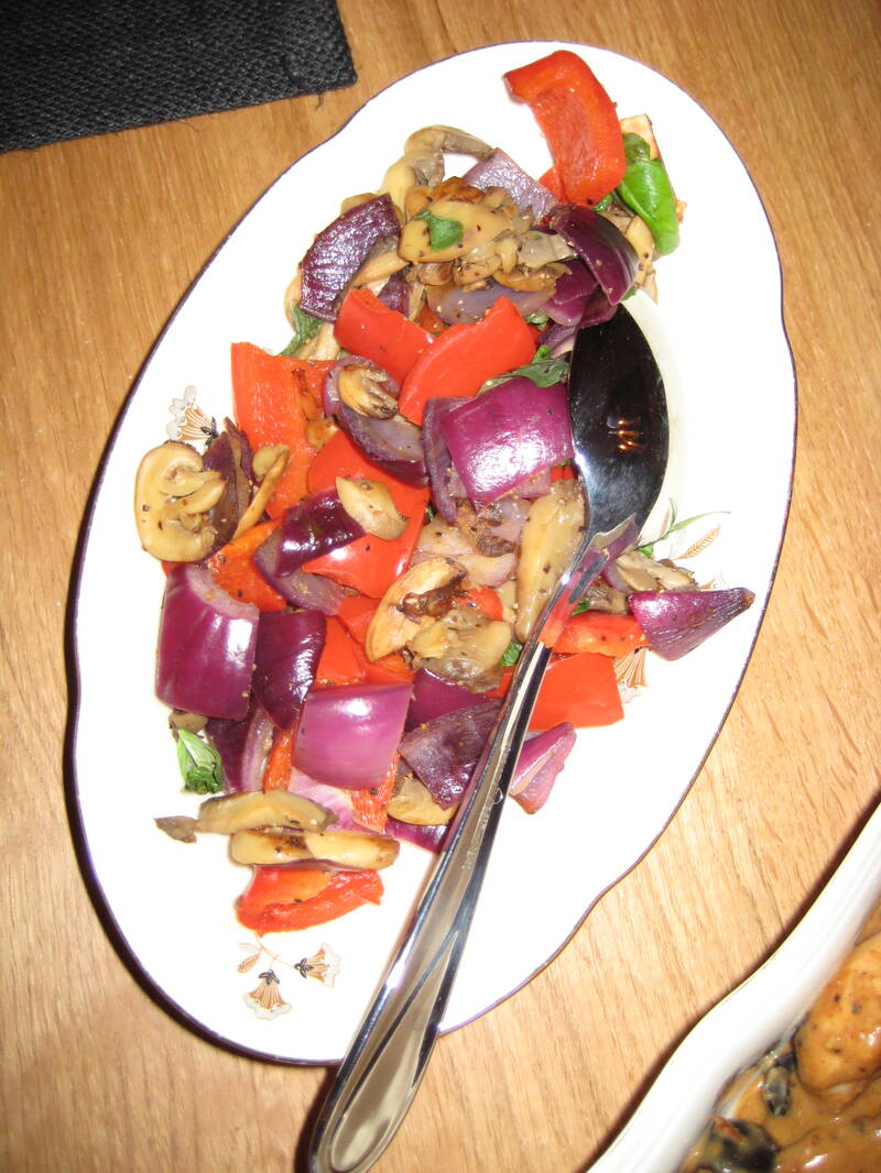 Paprika och rödlöksfräs - Matklubben